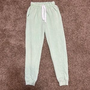 Green sweats
